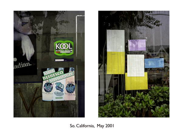 Here, over there and sometimes here